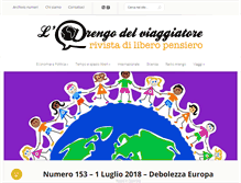 Tablet Screenshot of larengodelviaggiatore.info